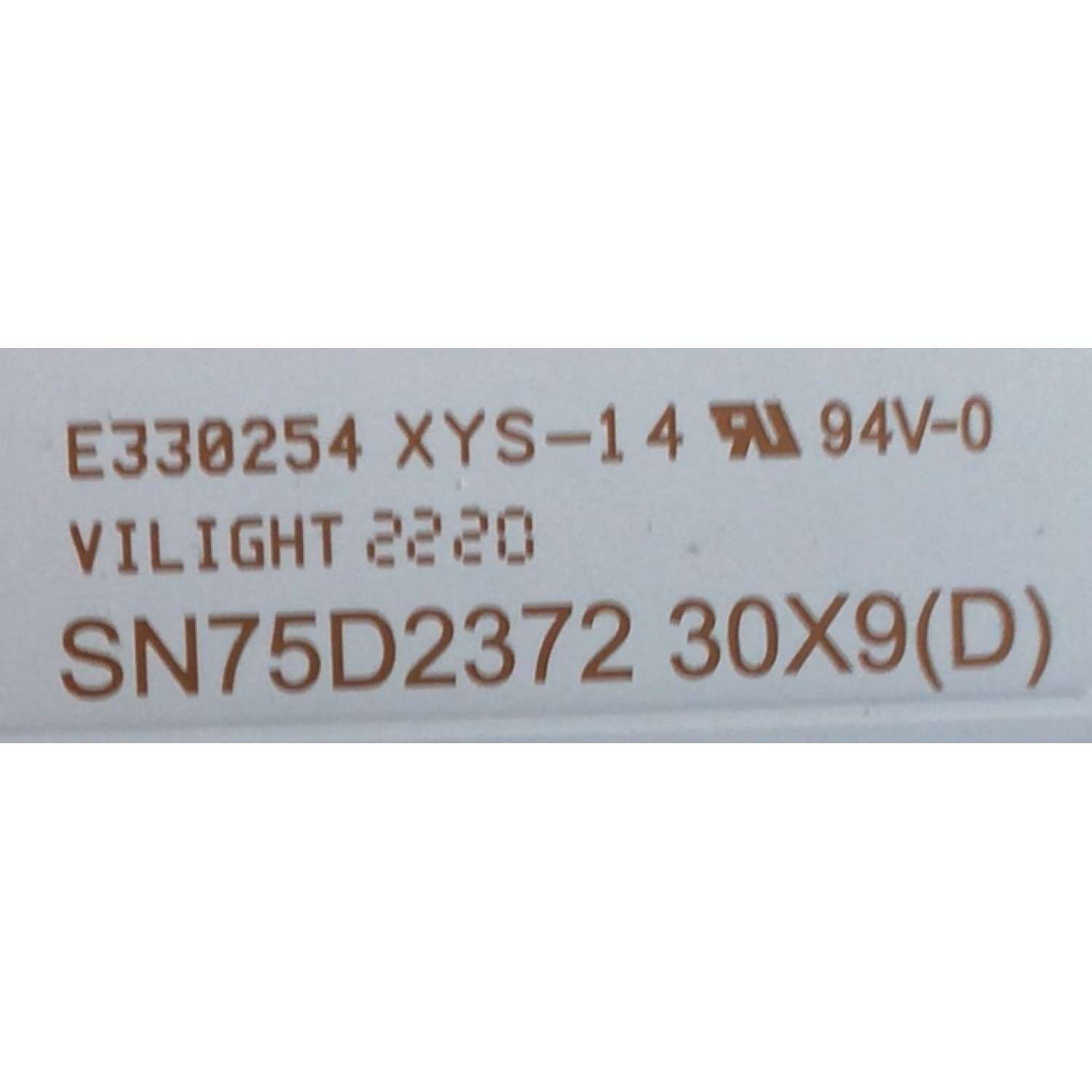 KIT DE LEDS PARA TV SONY (( INCOMPLETO 15 PZ, ORIGINALMENTE CONSTA DE 16 PZ )) / NUMERO DE PARTE SN75D2372 30X9(D) / E330254 XYS-14 / B2743FC / PANEL YDCM075DC11 / MODELO XR-75X90K / XR75X90K - Imagen 3